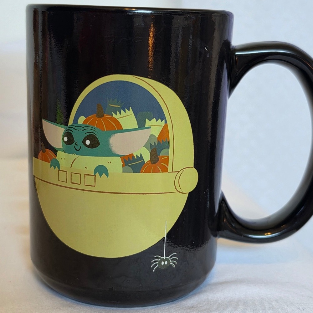 Zak Designs Star Wars Grogu Halloween Mug Little Tricks Big Treats Baby Yoda‎